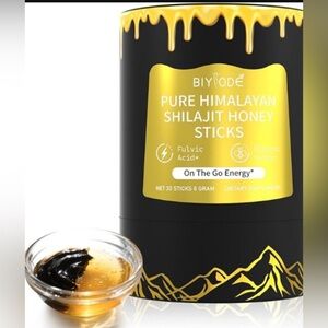 BIYODE Pure Himalayan Shilajit Honey Sticks